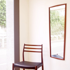 Jansen Spejle / Large mirror in teak をアップしました