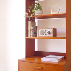 Shelf with 4drawers in teak をアップしました