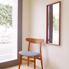 Large mirror in teak をアップしました