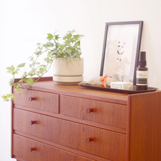 Chest of 4drawers in teak をアップしました