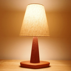 Table lamp in solid teak をアップしました