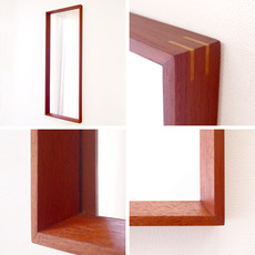 M.J. Spejle / Large mirror in teak をアップしました