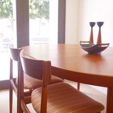 Kai Kristiansen / Round dining table in teak をアップしました