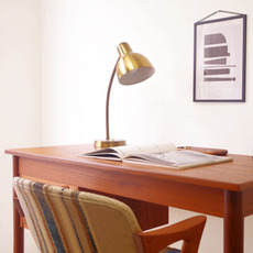 Desk with key in teak をアップしました