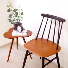 Ilmari Tapiovaara / Fanett Chair 55T(black) をアップしました