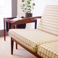 【張替代込】Kai Kristiansen/3pers.sofa in rosewood model.123 をアップしました