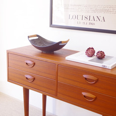 Kai Kristiansen / Chest of 4 small drawers in teak をアップしました