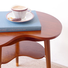 Gorm Mobler / Kidney shaped table in mahogany をアップしました