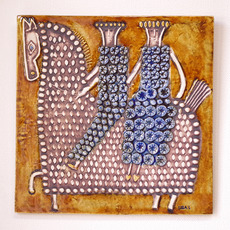 Lisa Larson / Wall Decoration UNIK「RYTTARE」をアップしました
