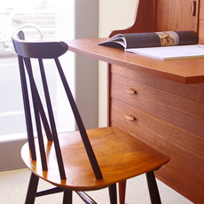 Ilmari Tapiovaara / Fanett Chair 55T(black) をアップしました