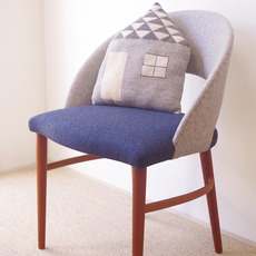 Frode Holm / Vanity chair in teak and fabric をアップしました