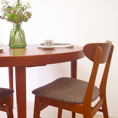 Kai Kristiansen / Round dining table in teak をアップしました