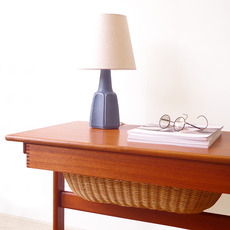 Kai Kristiansen / Sewing table in teak & rattan をアップしました