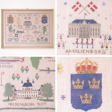 Cross stitch sampler をアップしました