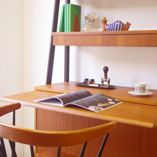 Shelf / Room divider with cabinet,writing board をアップしました