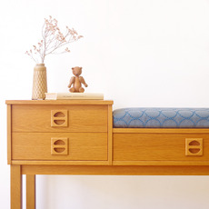 Telephone bench in oak (mina perhonen) をアップしました