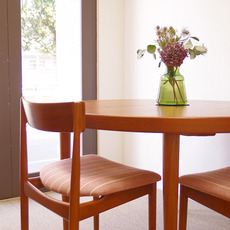 Kai Kristiansen / Round dining table in teak をアップしました