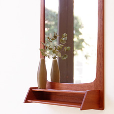 Small mirror with shelf をアップしました