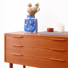 Chest of 3drawers in teak をアップしました