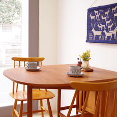 Gateleg table in teak & beech をアップしました
