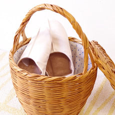 Basket with handle&lid をアップしました