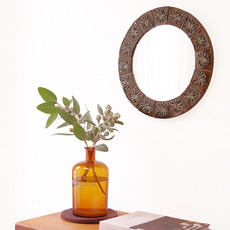 Circular mirror with tiles をアップしました