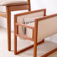 Henning Wind-Hansen / Magazine rack in teak をアップしました