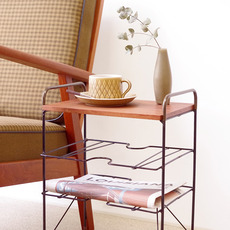 Side table with magazine rack をアップしました
