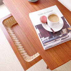 Sewing table in teak & rattan をアップしました