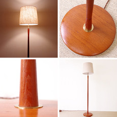Floor lamp in teak をアップしました