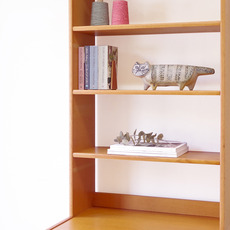 Bodafors / Bookshelf with drawers in oak をアップしました