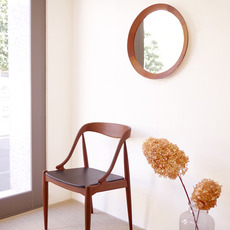 Aarhus Glasimport / Circular mirror in teak をアップしました