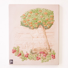 Jie Gantofta / Ceramic wall plque  Autumn Harvest をアップしました