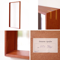 Jansen Spejle / Medium mirror in teak をアップしました