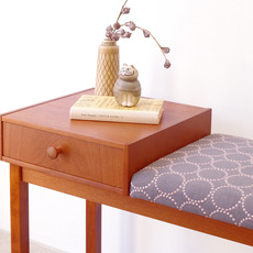Telephone bench in teak (mina perhonen) をアップしました