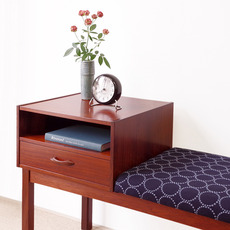 Telephone bench in rosewood (mina perhonen) をアップしました