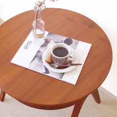 Round sewing table in teak をアップしました