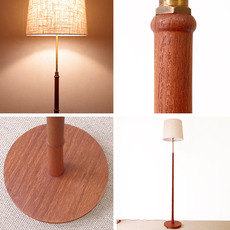 Floor lamp in teak をアップしました