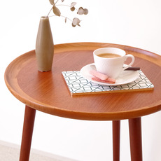 Anton Kildeberg/Round coffee table in teak and elm をアップしました