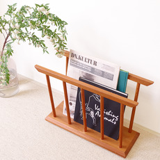 Magazine rack in teak and pine をアップしました
