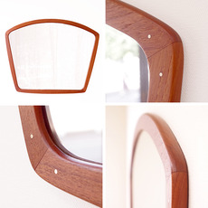 Large wide mirror in teak をアップしました