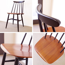 Ilmari Tapiovaara / Fanett Chair 55T(black) をアップしました 