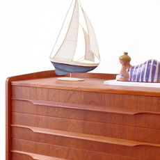 Chest of 3 drawers in teak をアップしました