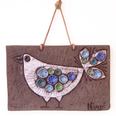 Ninnie Forsgren / Ceramic wall plque をアップしました