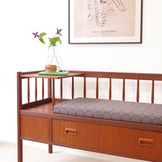 Telephone bench in teak (mina perhonen) をアップしました