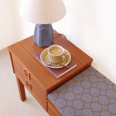 Telephone bench in teak (mina perhonen) をアップしました