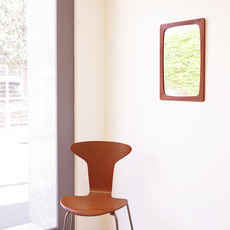 Small mirror in teak をアップしました