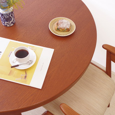 Schou Andersen / Round dining table in teak をアップしました