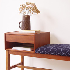 Telephone bench in teak (mina perhonen) をアップしました