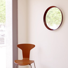 Pedersen & Hansen / Circular mirror in rosewood をアップしました